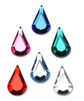 Rhinestone Teardrops - Acrylic Teardrop Rhinestones