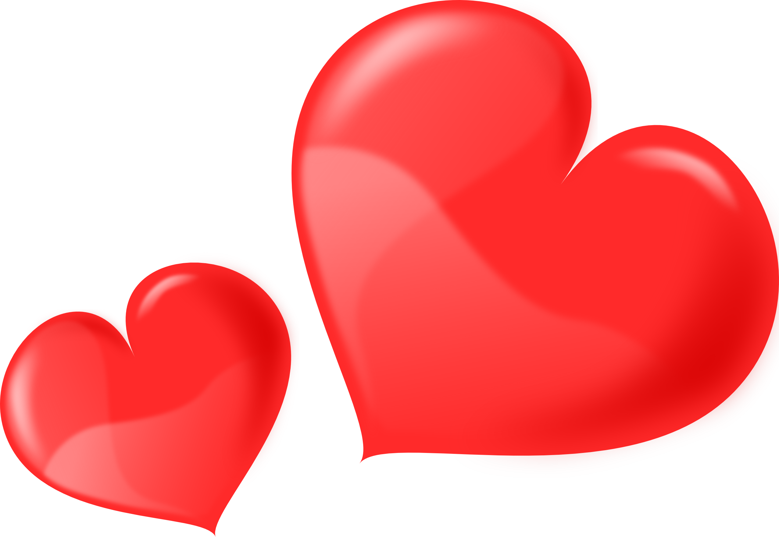 Two Heart Clipart