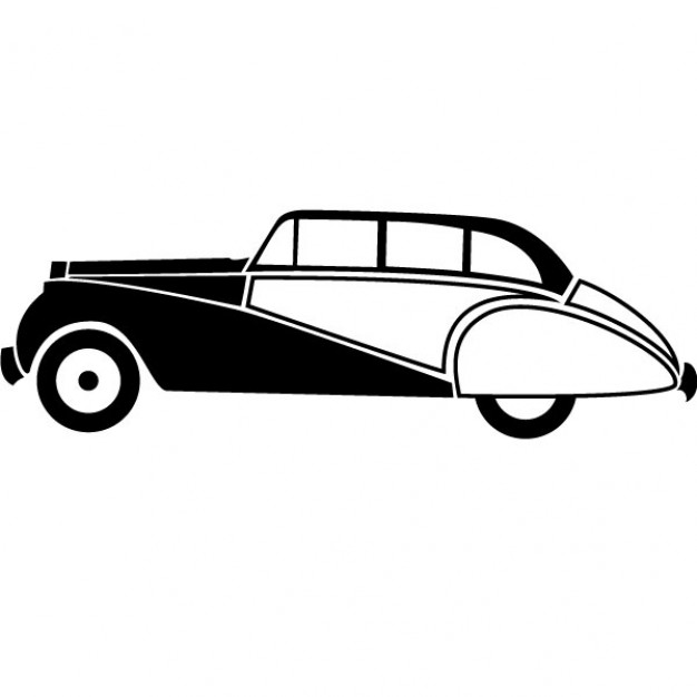 Retro car vector clip art | Download free Vector