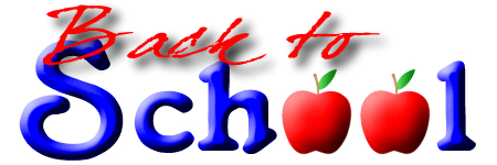 Free "Back to School" Clip Art