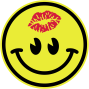 Kissed Smiley / Lucky Guy (Kuss auf Stirn / kiss on forehead) T ...