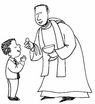 First Communion coloring pages | First Communion