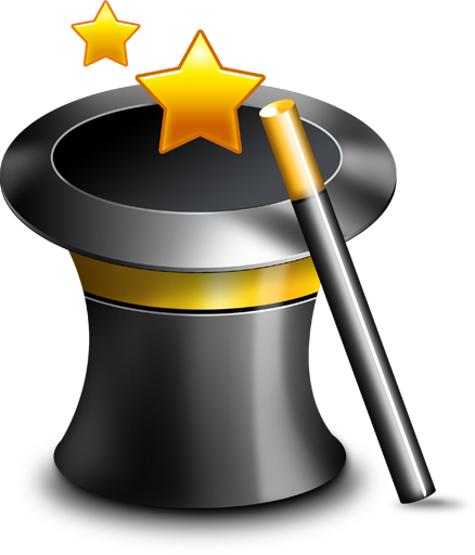 Magician Hat And Wand - ClipArt Best