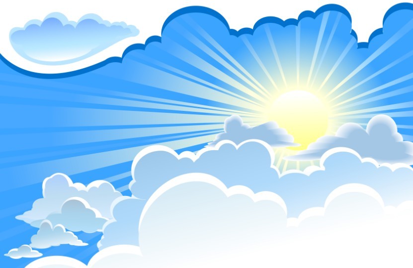 Free Vector Cartoon Sky Background 02 - TitanUI