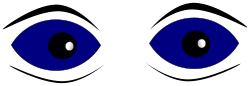 Blue Eyes Clipart - Free Clipart Images