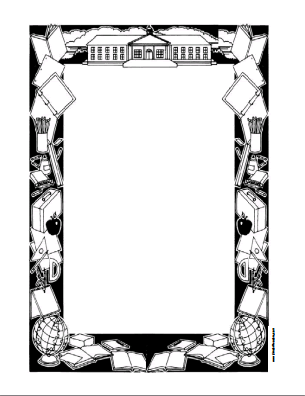 Writing Paper Template With Border - ClipArt Best