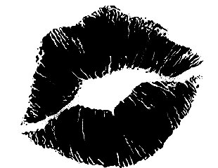 Kiss Mark Drawing
