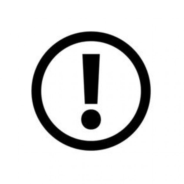 exclamation mark in a circle - Icon | Download free Icons ...