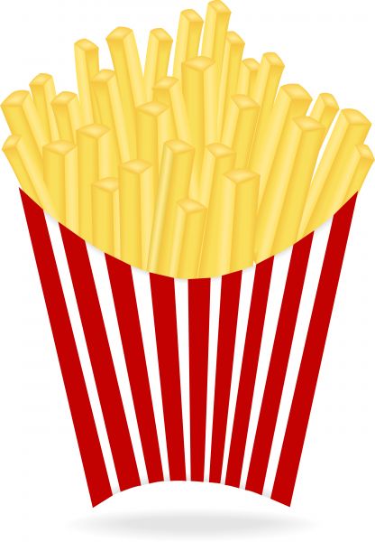 Fries Clip Art - Tumundografico