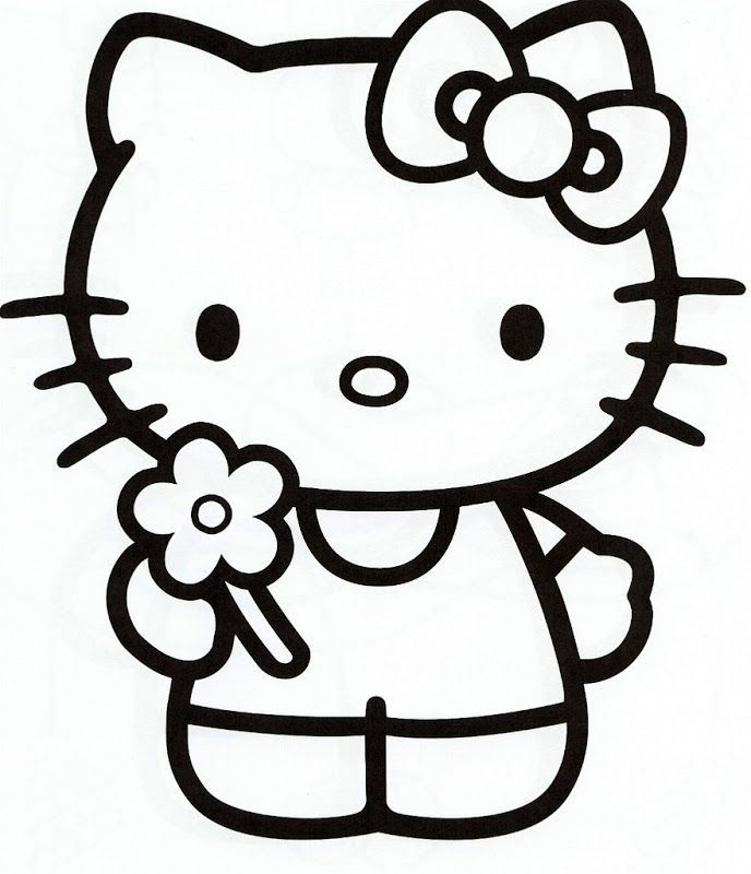 Free Printable Hello Kitty Coloring Pages - AZ Coloring Pages