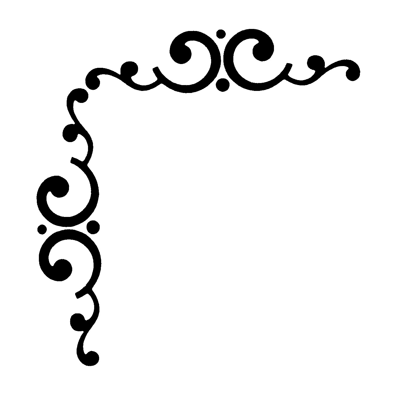 Page corners clipart