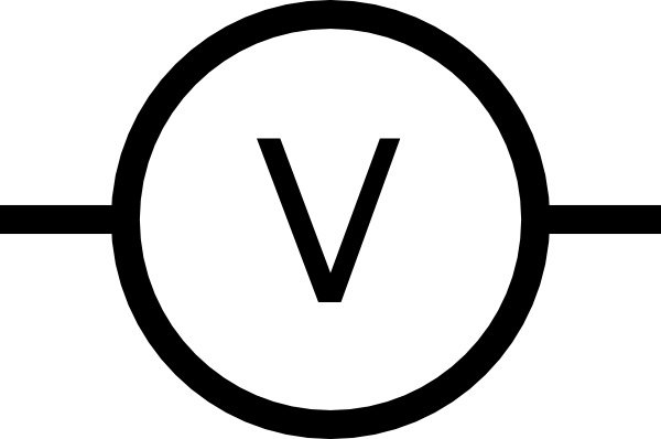 Voltmeter Symbol - ClipArt Best