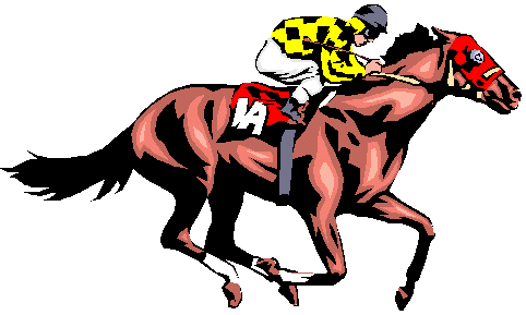 Horse Racing Clipart - Free Clipart Images