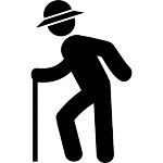 Man Walking Pictogram - ClipArt Best