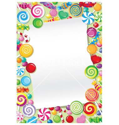 Candy clipart border