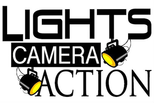 Lights Camera Action Background