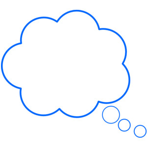 Thinking Bubble Clip Art - Tumundografico