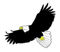 Soaring Eagle Silhouette Clip Art Clipart - Free to use Clip Art ...