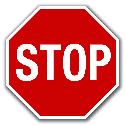 Stop Sign Clip Art, Vector Images & Illustrations