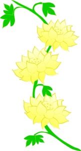 Flowers On A Vine - ClipArt Best