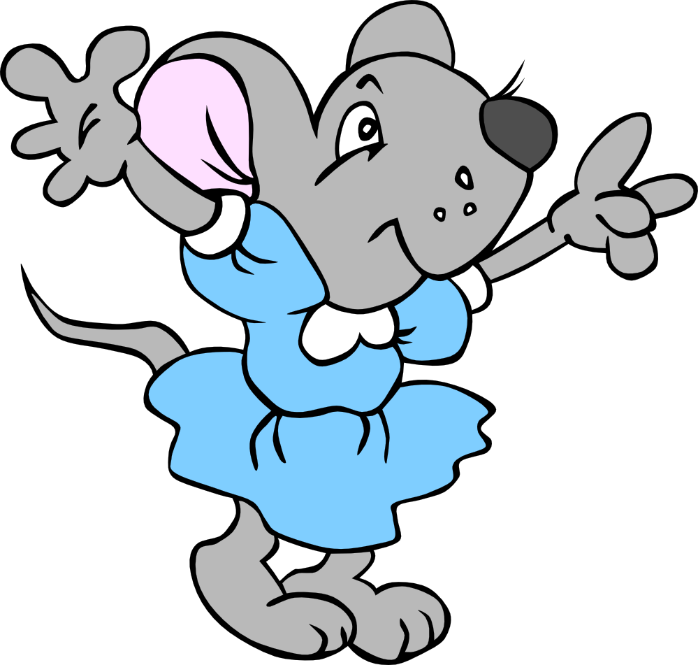 Animated mice clipart