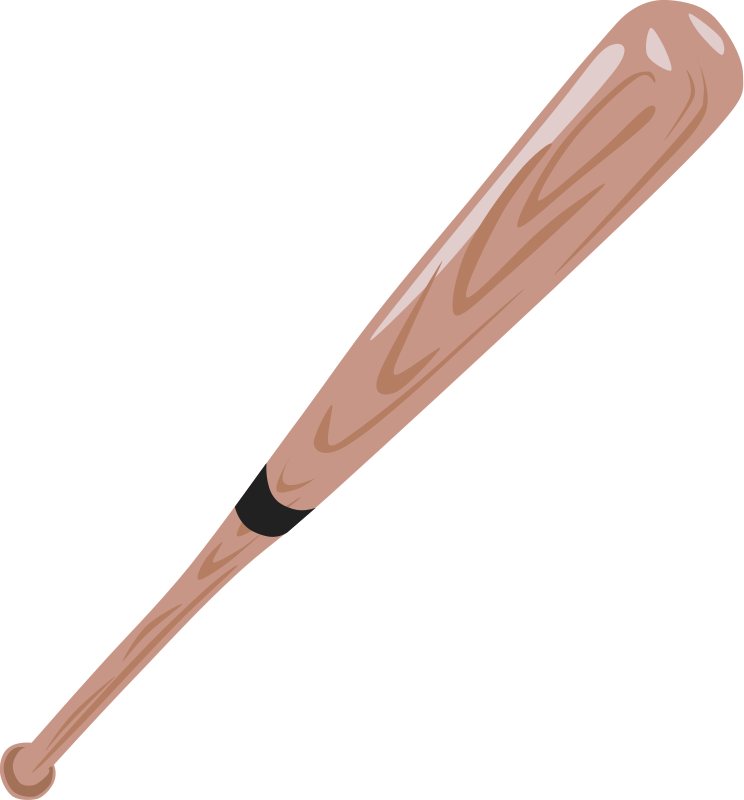 Baseball bat clipart transparent background
