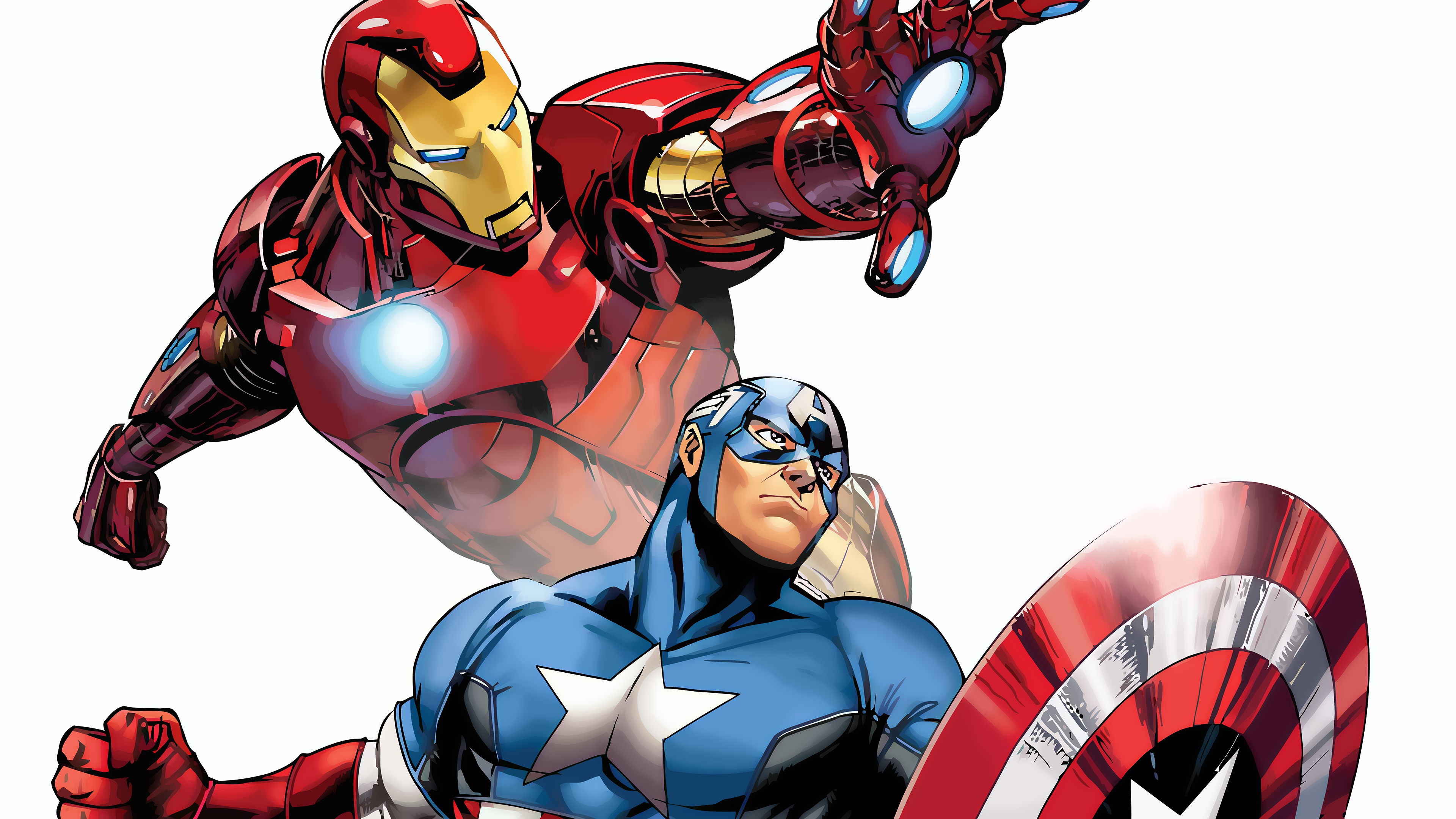 Iron Man Captain America Comics Wallpapers, Download Free HD ...