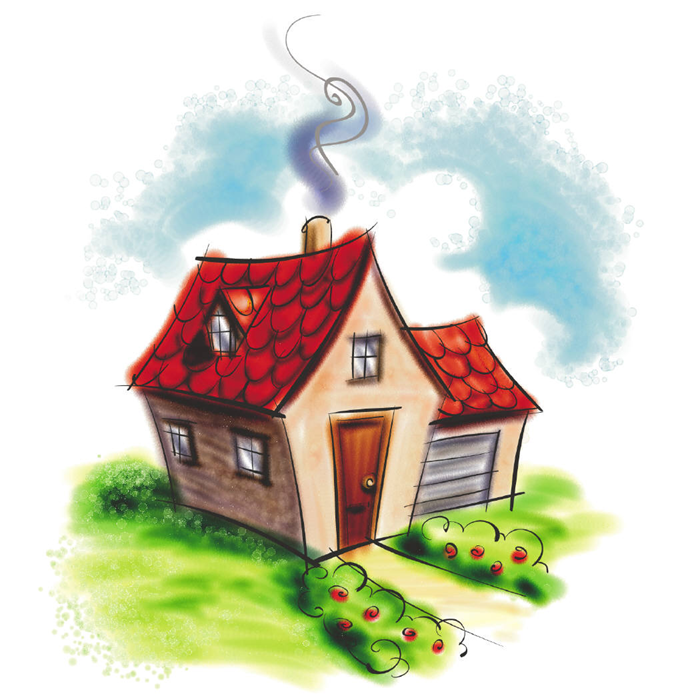 Cute House Cartoon - ClipArt Best