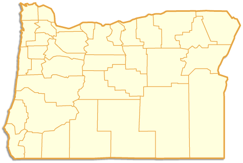 Oregon County Map