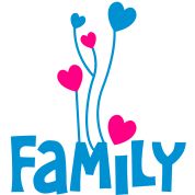 My Family Word Images - Free Clipart Images
