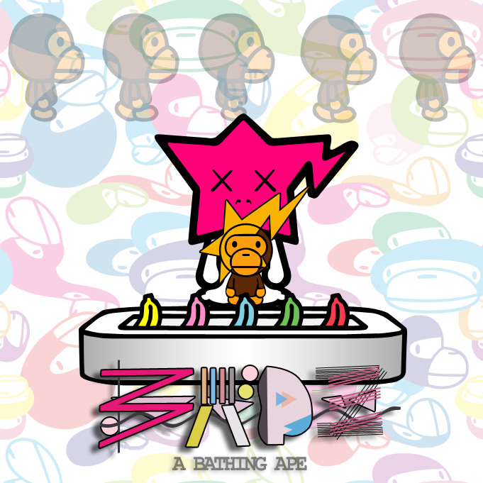 bape cartoon wallpaper - Hospitality furniture