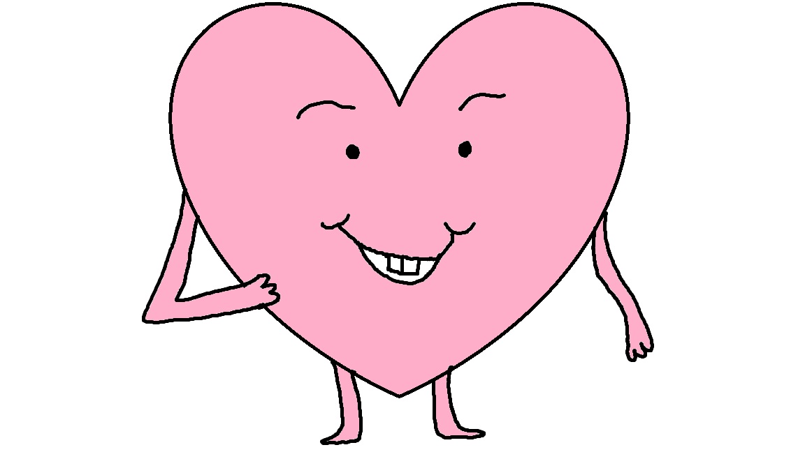 Smiling heart clipart - ClipartFox