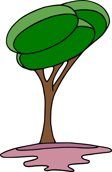 Arbre_modern clip art Free Vector