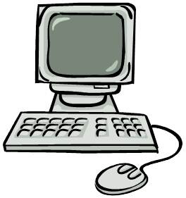 Computer classes clipart
