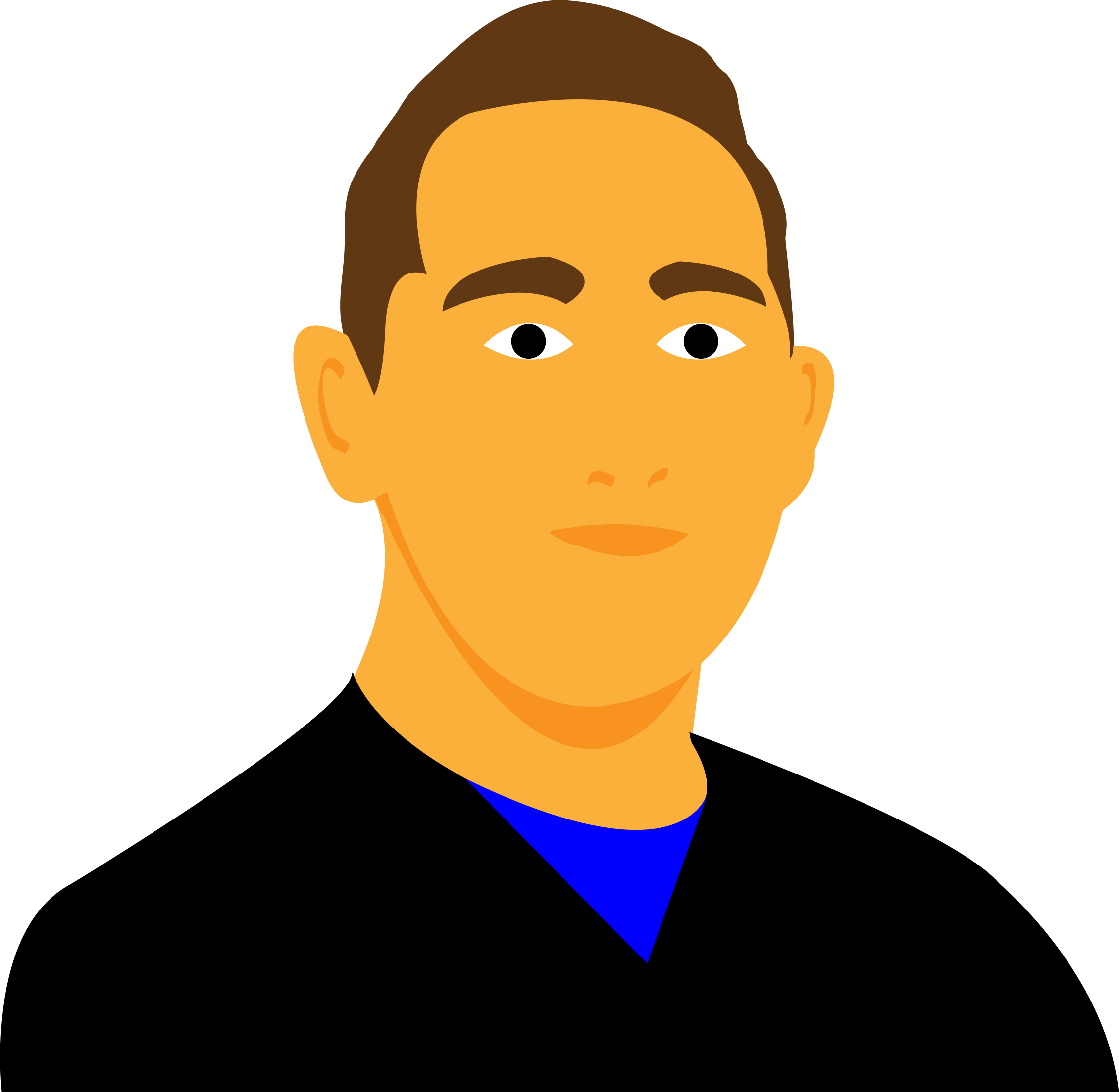 Clipart - Cartoon Man Avatar