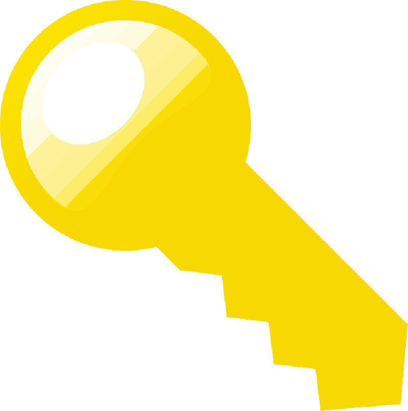 HOUSE, KEY, OUTLINE, YELLOW, CAR, CARTOON, GOLDEN, LOCK - Public ...