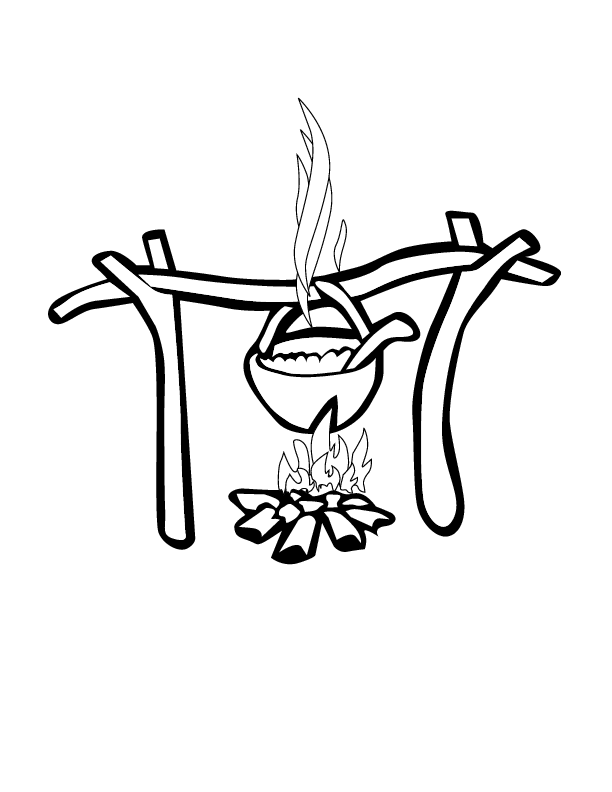 Pot Leaf Coloring Pages