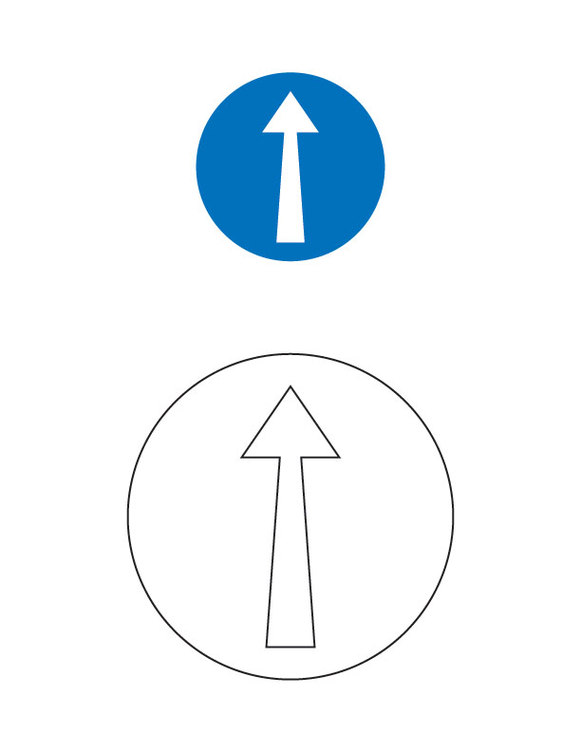 Printable Road Signs Clipart - Free to use Clip Art Resource