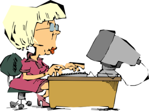 Secretary clip art