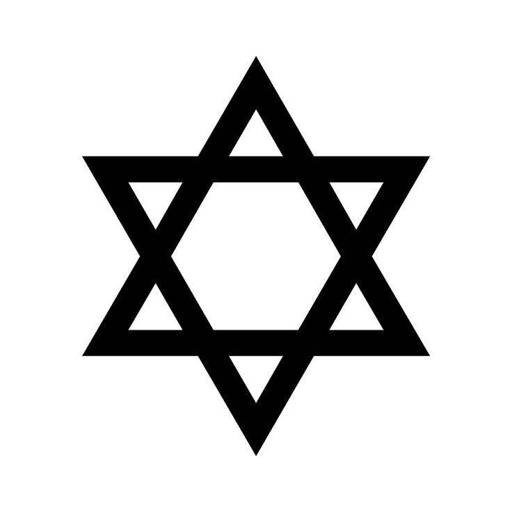 Shape, Torah and Star of david