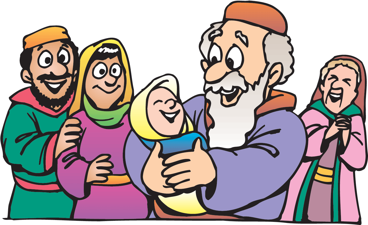Bright baby jesus clipart