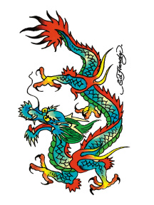 Ed Hardy Dragon - ClipArt Best