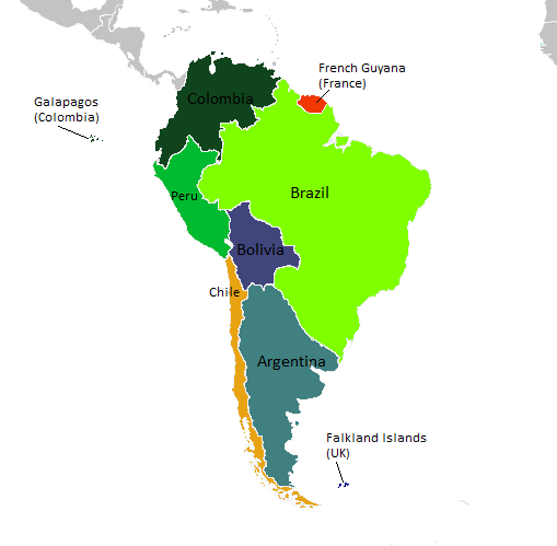 Best Photos of Labeled Map Of South America - South America Map ...