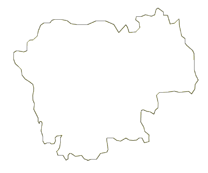 Map of Cambodia. Terrain, area and outline maps of Cambodia ...