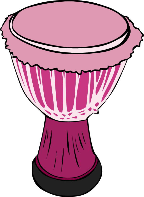 African Drum Clip Art
