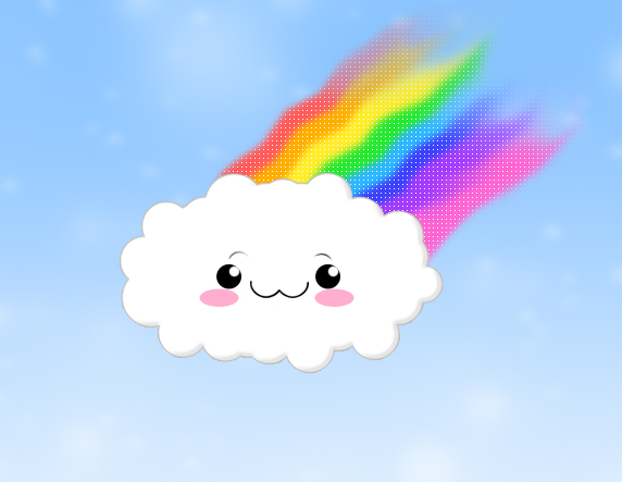 Kawaii Rainbow - ClipArt Best