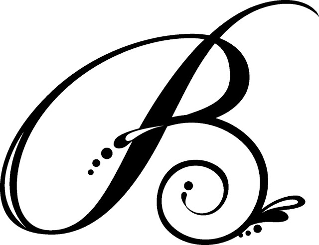 Monogram B Clipart