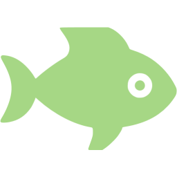 Guacamole green fish 2 icon - Free guacamole green animal icons