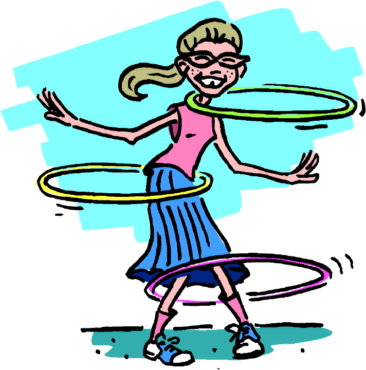 Hula Hoop Clip Art - Tumundografico