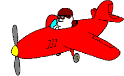 Airplane animated gif clipart